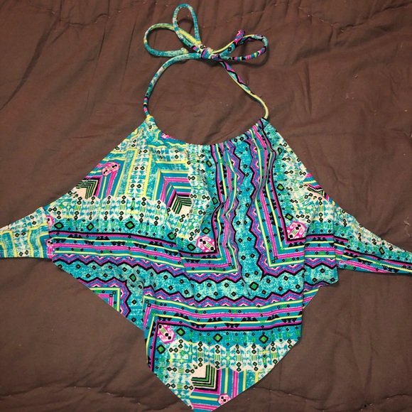 High neck swim top - Picture 2 of 3